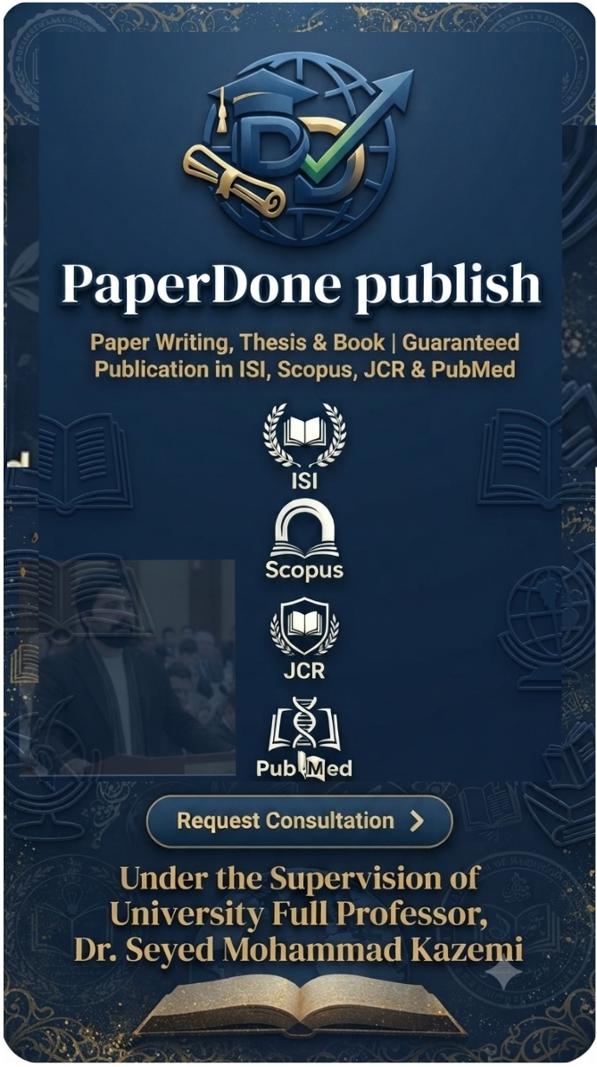 PaperDone | Paper Writing, Thesis & Book | Guaranteed Publication in ISI, Scopus, JCR & PubMed